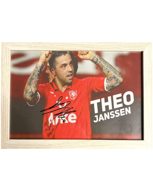 Theo Janssen - Gesigneerde FC Twente foto - 30x21
