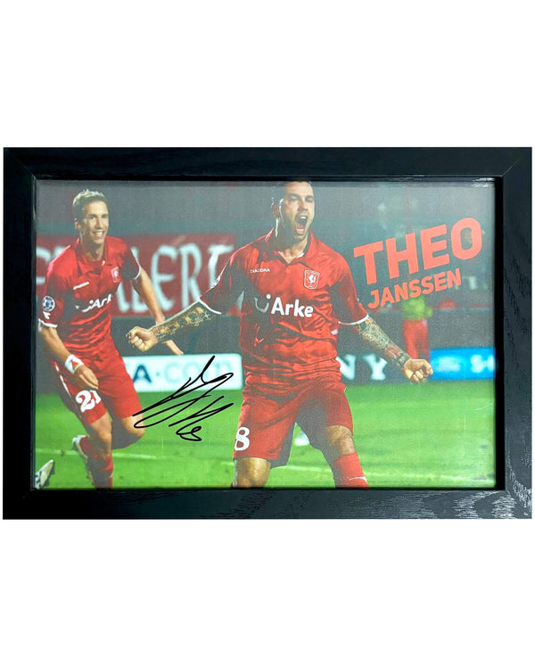 Theo Janssen - Gesigneerde FC Twente foto - 30x21