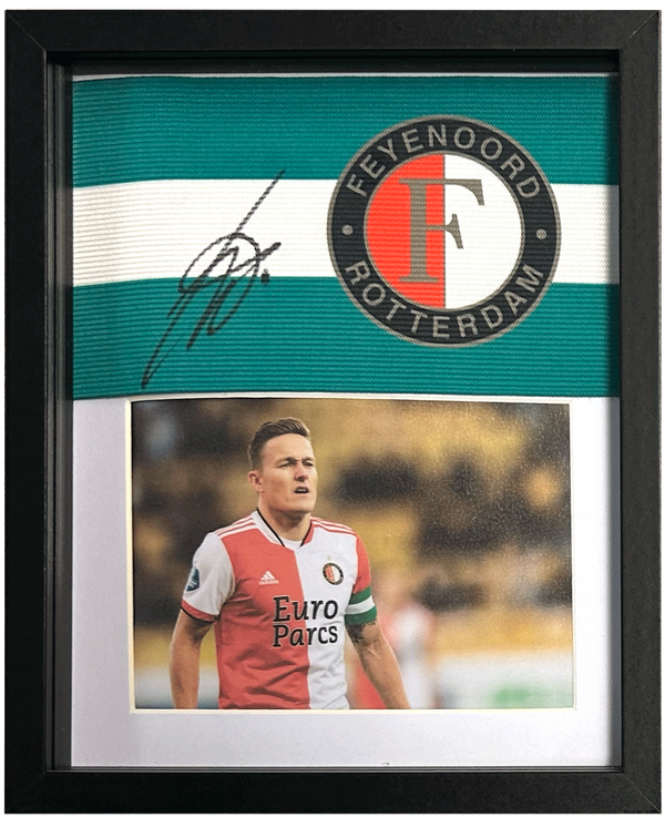 Jens Toornstra - Signed Feyenoord captain's armband