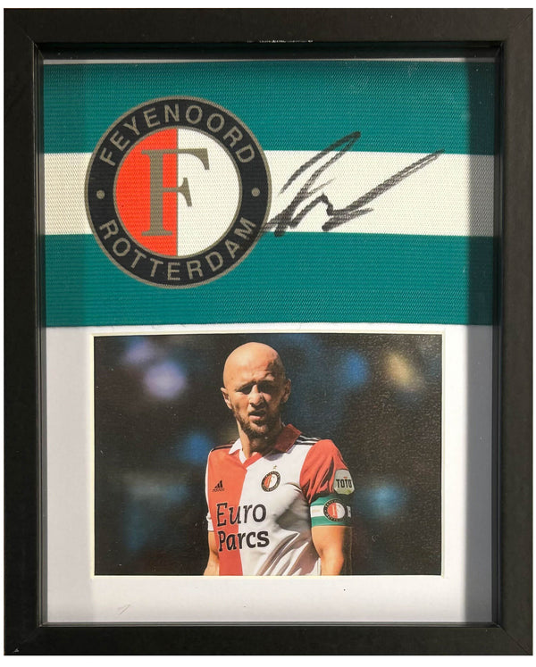 Gernot Trauner - Signierte Feyenoord-Kapitänsbinde