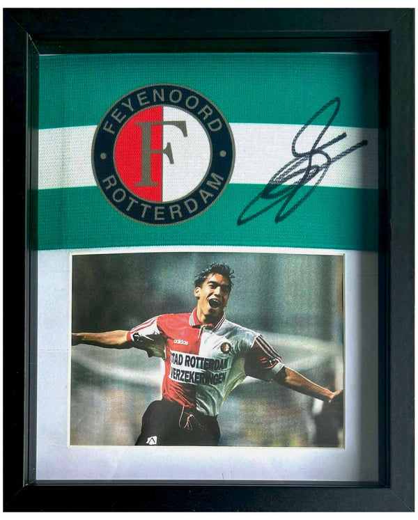 Giovanni van Bronckhorst - Gesigneerde Feyenoord aanvoerdersband