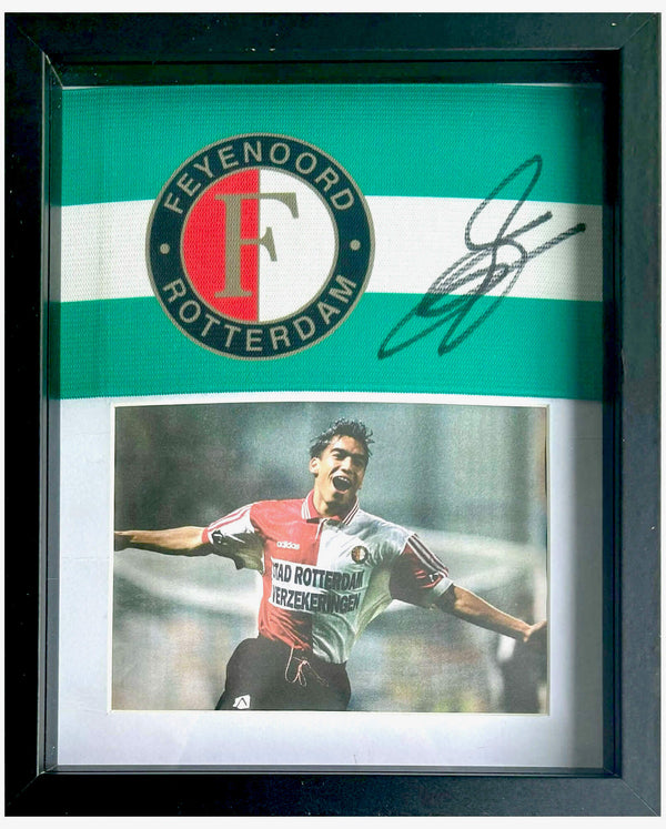 Giovanni van Bronckhorst - Gesigneerde Feyenoord aanvoerdersband