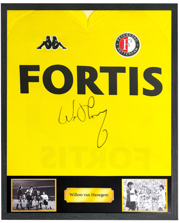 Willem van Hanegem - Gesigneerd Feyenoord keepersshirt 05/06