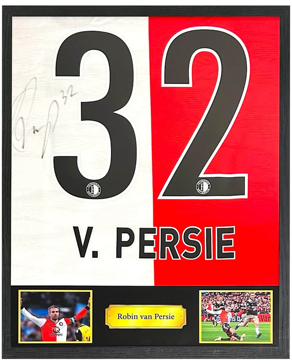 Robin van Persie - Gesigneerd Feyenoord thuisshirt 24/25