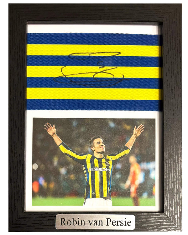 Robin van Persie - Gesigneerde Fenerbahçe aanvoerdersband