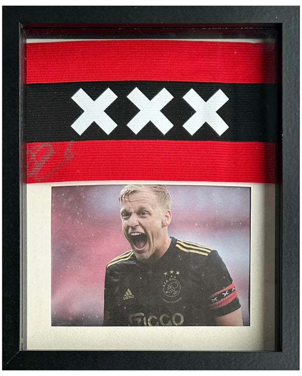 Donny van de Beek - Gesigneerde Ajax aanvoerdersband