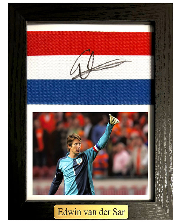 Edwin van der Sar - Gesigneerde Nederland aanvoerdersband
