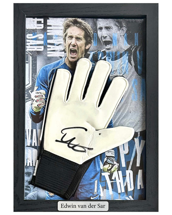 Edwin van der Sar - Gesigneerde keepershandschoen