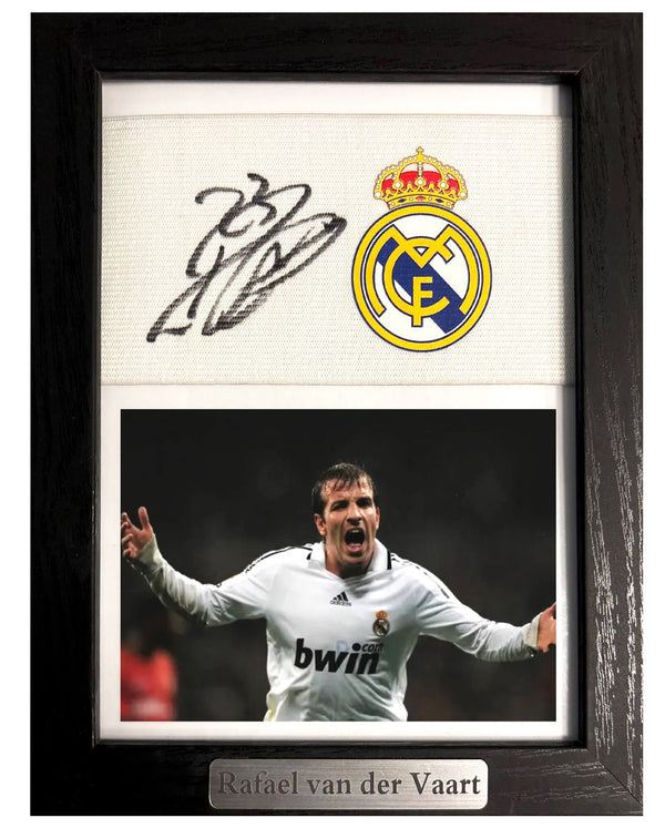 Rafael van der Vaart - Gesigneerde Real Madrid aanvoerdersband