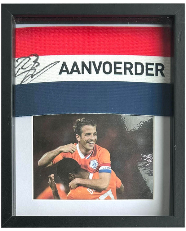 Rafael van der Vaart - Signed Netherlands captain's armband