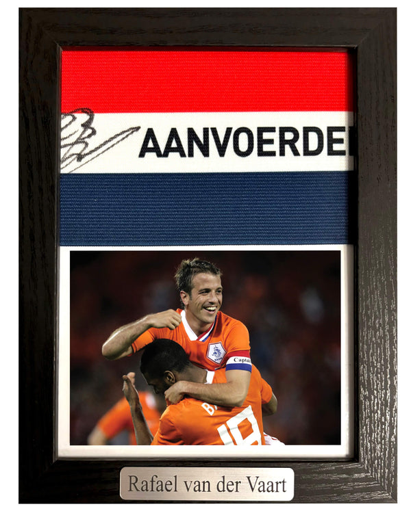 Rafael van der Vaart - Gesigneerde Nederland aanvoerdersband
