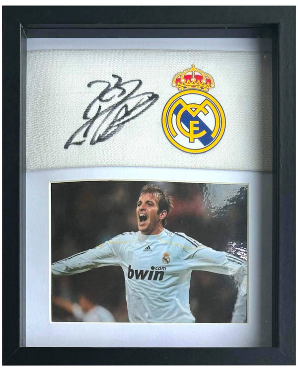 Rafael van der Vaart - Gesigneerde Real Madrid aanvoerdersband