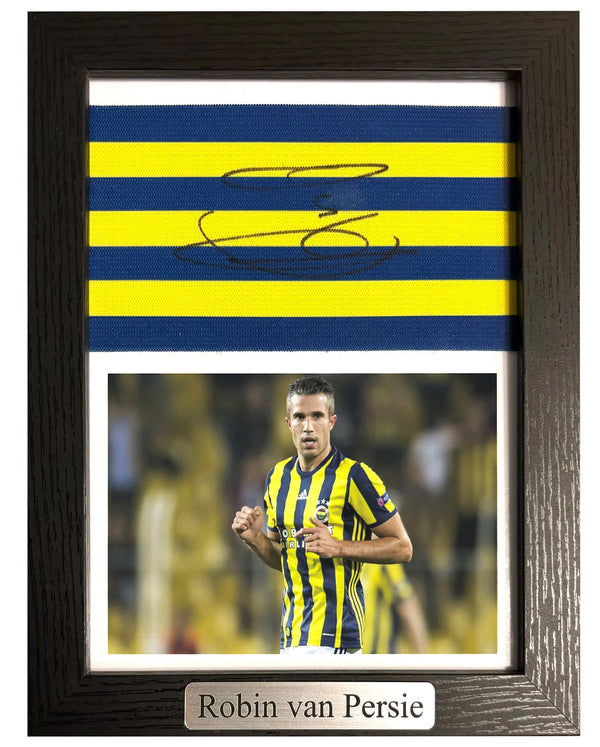 Robin van Persie - Gesigneerde Fenerbahçe aanvoerdersband