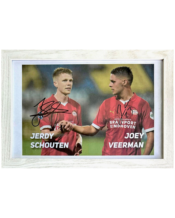 Joey Veerman & Jerdy Schouten - Signed photo - 30x21