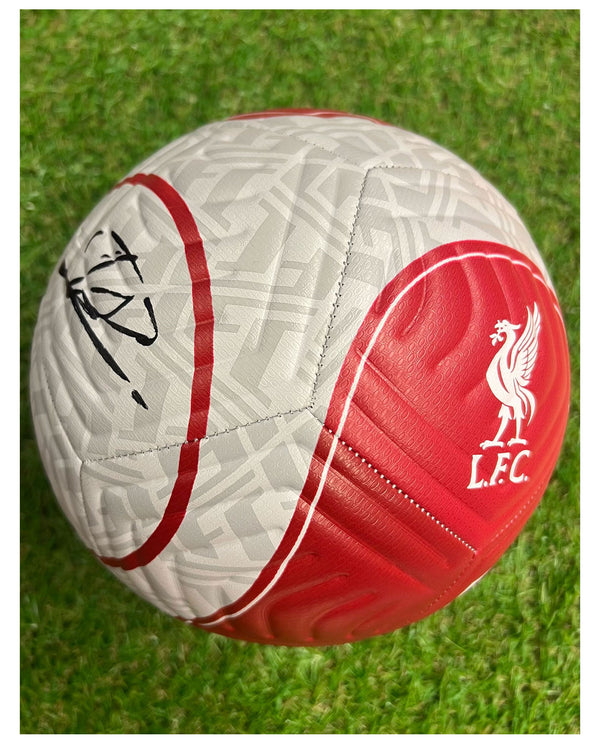 Virgil van Dijk & Cody Gakpo - Signierter Liverpool Ball