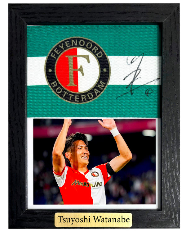Tsuyoshi Watanabe - Gesigneerde Feyenoord aanvoerdersband