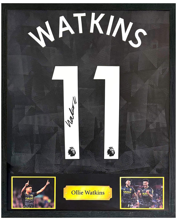 Ollie Watkins - Gesigneerd Aston Villa derde shirt 22/23