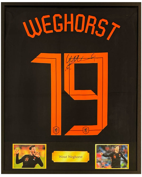 Wout Weghorst - Signiertes Niederlande-Auswärtstrikot