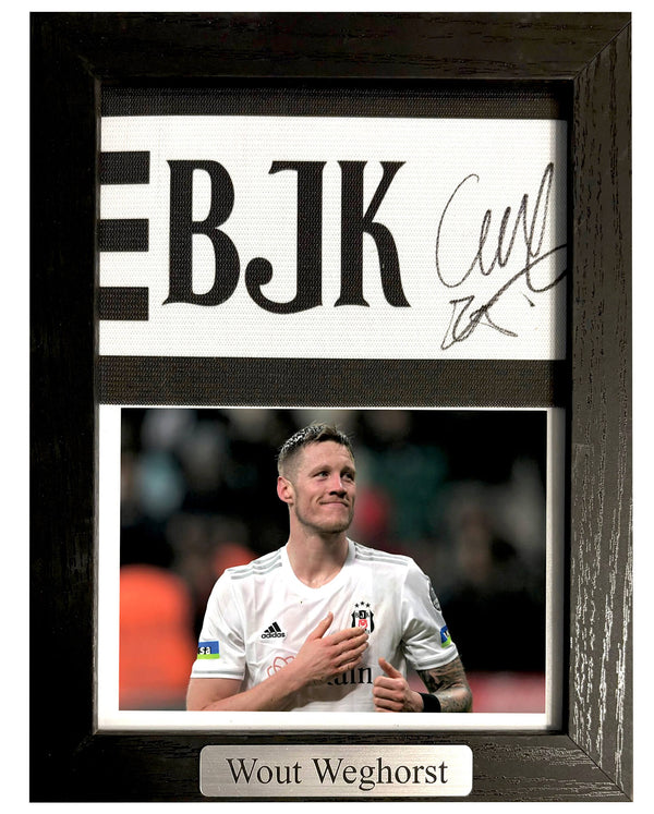 Wout Weghorst - Gesigneerde Beşiktaş aanvoerdersband