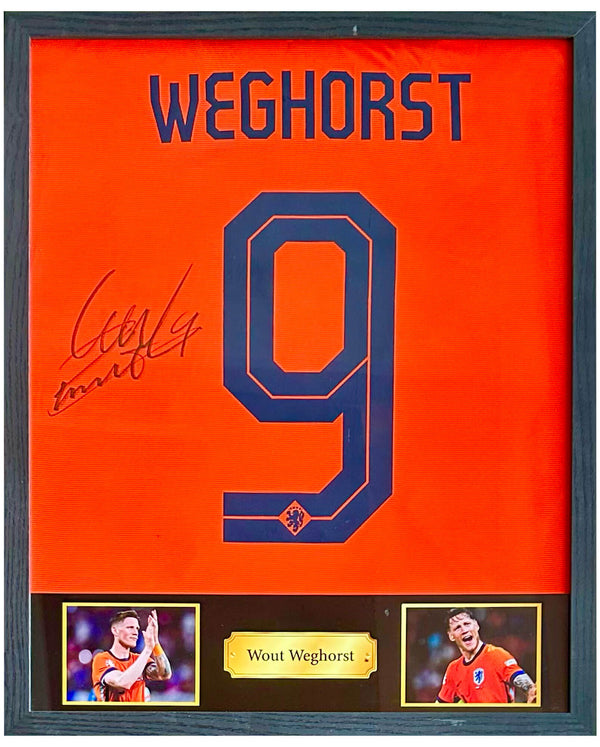 Wout Weghorst - Signed Netherlands home shirt (EURO 2024)