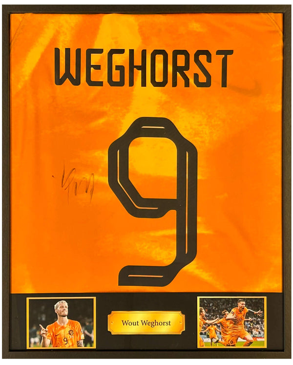 Wout Weghorst - Signiertes Niederlande-Trikot