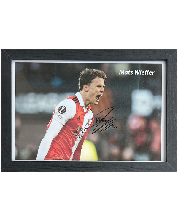 Mats Wieffer - Signed photo - 30x21