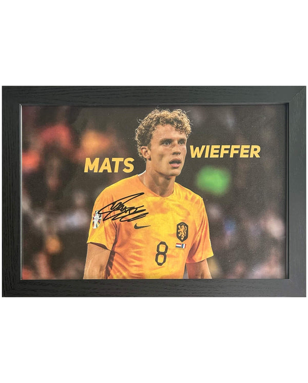 Mats Wieffer - Gesigneerde Nederland foto - 30x21