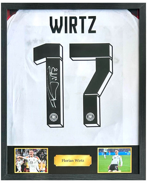 Florian Wirtz - Signed Germany home shirt (EURO 2024)