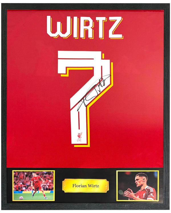 Florian Wirtz - Gesigneerd Liverpool thuisshirt 25/26