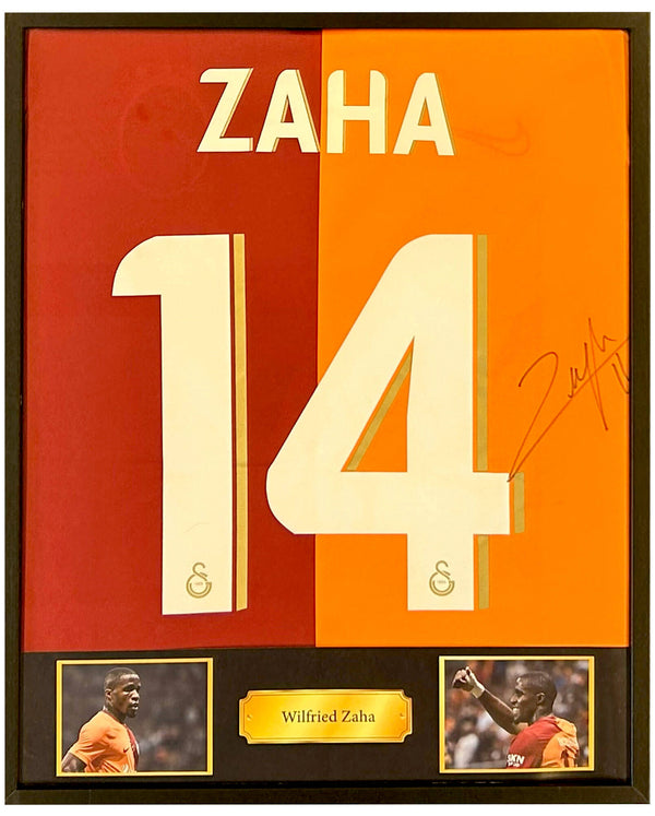 Wilfried Zaha - Gesigneerd Galatasaray shirt