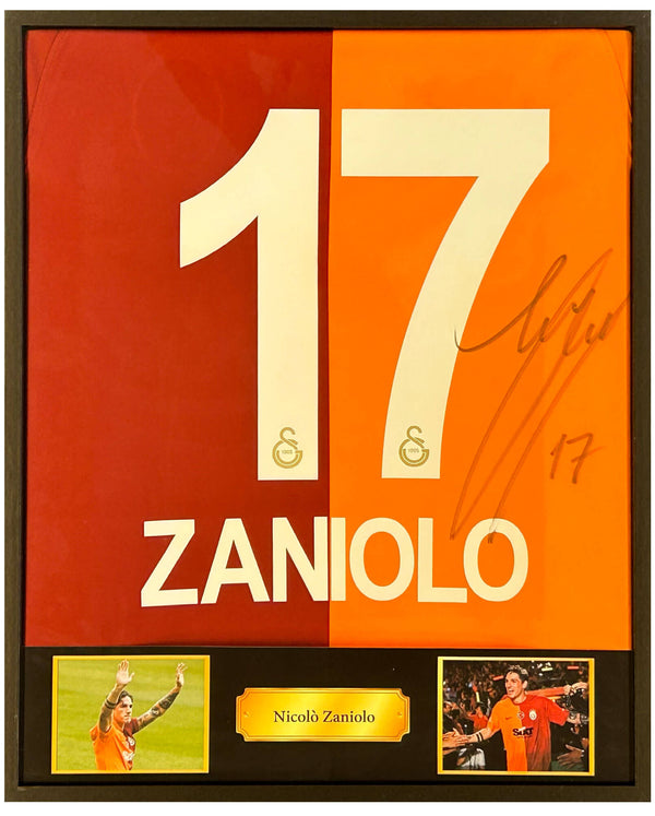 Nicolò Zaniolo - Signiertes Galatasaray-Heimtrikot 22/23