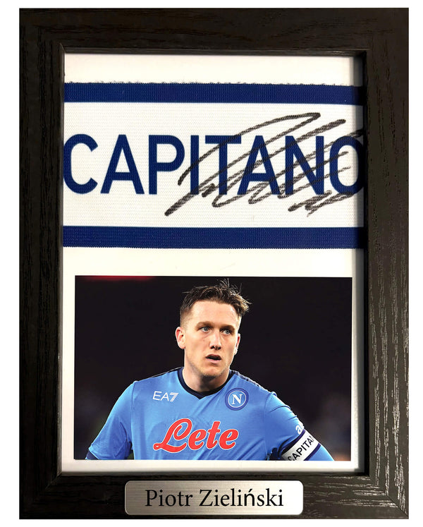 Piotr Zieliński - Gesigneerde Serie A aanvoerdersband