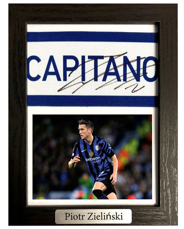 Piotr Zieliński - Gesigneerde Serie A aanvoerdersband